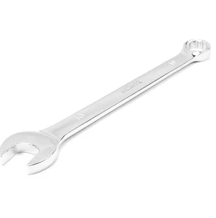 Фото №0 Ключ гаечный комбинированный удлиненный 19х19 мм хромирование HORTZ