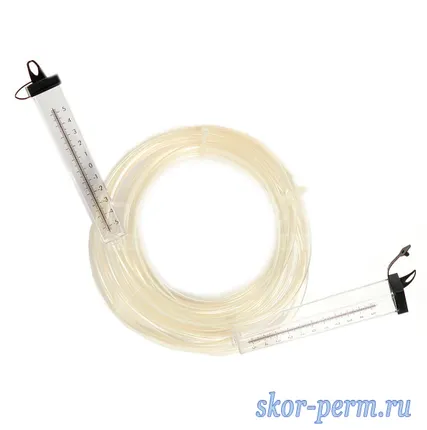 Фото №0 Уровень гидравлический L=15 м D=8 мм со шкалой