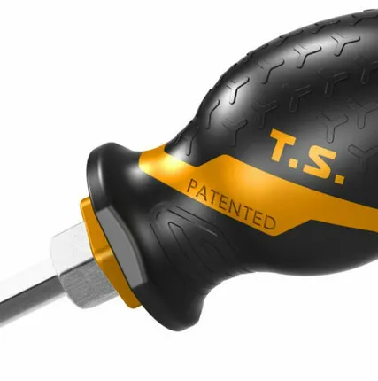 Фото №0 Отвертка крестовая "GRIPro", Phillips №2, 38 мм, силовая TOLSEN TT20140