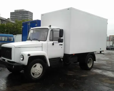 фото Автофургон изотермический на базе удлинненого ГАЗ-3309