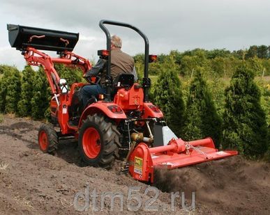 фото Мини-трактор CK35 KIOTI без кабины