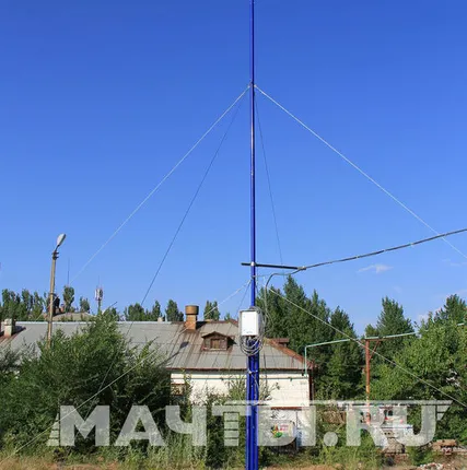 Фото №0 Мачта составная стальная МС-16-76, высота 16 метров