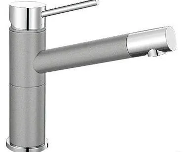 фото Смеситель для кухни Blanco Alta Compact Хром/Алюметаллик 515316 Blanco