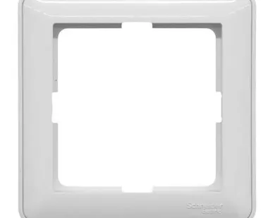 фото Рамка одноместная Schneider Electric Wessen59 белая