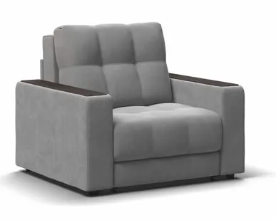 фото Кресло-кровать BOSS 2.0 велюр Monolit сталь