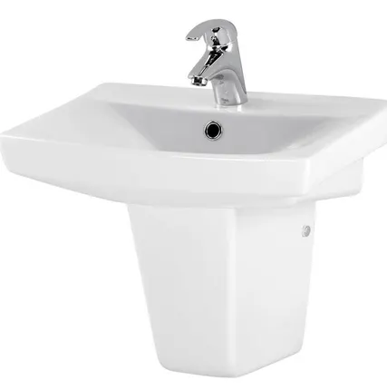 Фото №0 Умывальник-тюльпан CARINA 50 с пьедесталом (Cersanit)