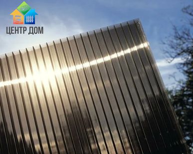 фото Поликарбонат 4-10 мм Бронзовый
