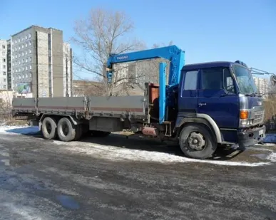 фото Аренда бортового крана 8 тонн