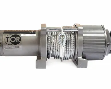 фото Лебедка (1588 кг/15 м) автомобильная TOR 12 V P3500-1D