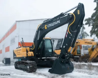 фото Гусеничный экскаватор Hyundai 225