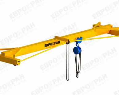 фото Мостовой кран однобалочный опорный ручной (под заказ)
