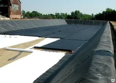 Фото №0 Геомембрана HDPE 2.5 мм; HDPE 2.5 Г