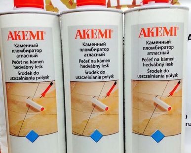 фото Каменный пломбиратор AKEMI пропитка