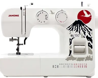 фото Швейная машина Janome EL-150, белый