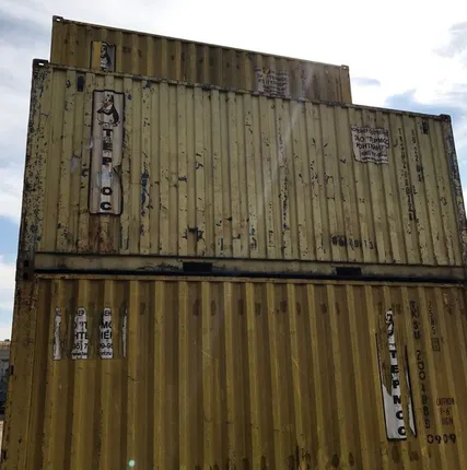 Фото №1 контейнер 20 футов б/у сухогрузный