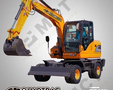 фото Колесный экскаватор Quadtrac E90W