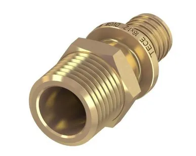 фото TECE Соединение прямое с ниппелем 20 х 3/4''