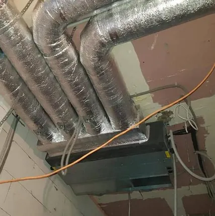 Фото №0 Монтаж канальных сплит-систем (кондиционеров) 60