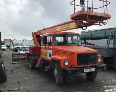 фото Автовышка ГАЗ АПТ-18М (ГАЗ-3309)