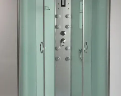 фото Гидромассажная кабина Erlit Comfort ER4510P-C3, 1000х1000 мм