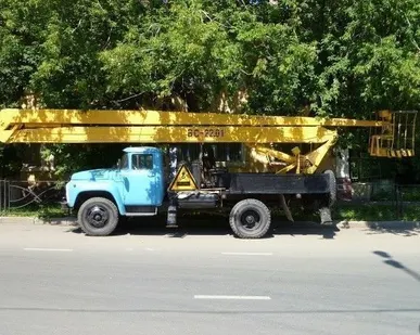 фото Аренда автовышки колено 22 метра