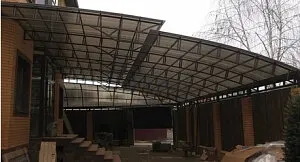 фото Навес для автомобиля (N-8)