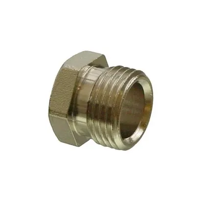 Фото №0 04.104.3 - Фитинг обжимной под врезную втулку «оливку», М14х1.5, трубка 8мм (сталь)