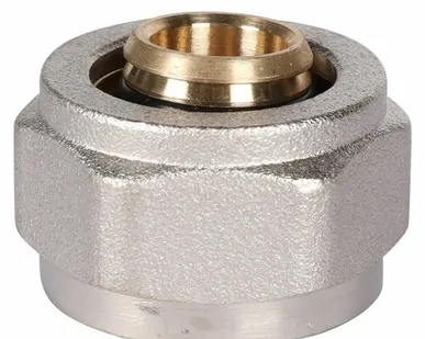 фото Фитинг компрессионный ROMMER евроконус для труб PEX-AL-PEXb 20х2,0х3/4