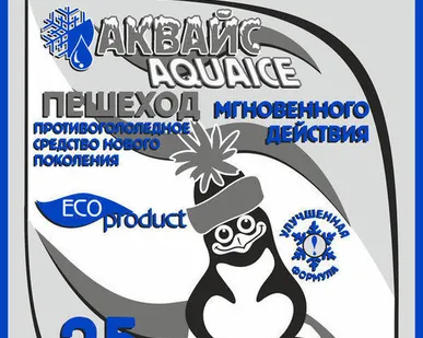 фото Антигололедный реагент Аквайс-Пешеход, мешок 25кг