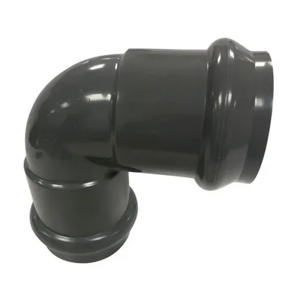 Фото №0 ПанорамаПайп Отвод 90 напорный двухраструбный ПВХ Д110