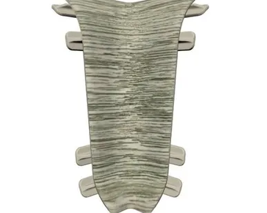 фото Угол ПВХ внутренний дуб пепельный