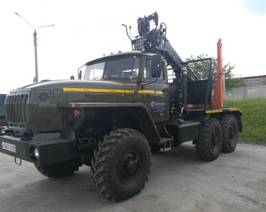 фото Лесовозы Урал 5557, капитальный ремонт 2020 с манипуляторами VM10L74