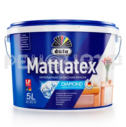 Фото №0 Краска вд  5л MATTLATEX_RD100 Dufa лат (1) П