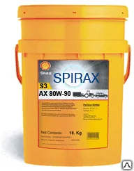 Фото №0 Масло Shell Spirax S3 AX 80W-90 20л