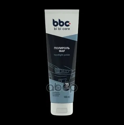 Фото №0 Полироль фар для автомобиля 100мл BiBiCare 4051