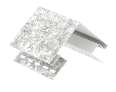 фото Угол внешний (ЮП) Стоун-Хаус "Кварцит" светло-серый 3 050 мм