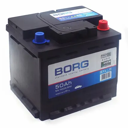 Фото №0 Аккумулятор BORG Standard 50 Ач о.п. (ТУРЦИЯ)