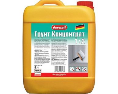 фото ПУФАС Грунтовка Decoself концентрат, 1:2 мороз. (1л=1кг)