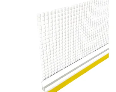 фото Профиль ПВХ 6мм примыкающий оконный без сетки 2.4м