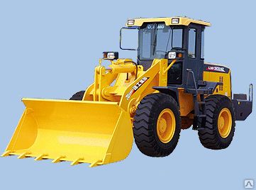 фото Колесный фронтальный погрузчик LW300F XCMG (на рычагах)