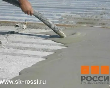 фото Утепление ангаров пенобетоном