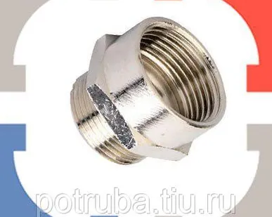 фото Резьба Gas (американка) G 1 1/2'' AISI 304 вр/вр