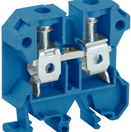 Фото №0 IEK Клемма винтовая КВИ-16мм2 синяя IEK