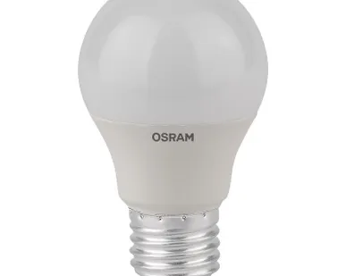 фото Лампа светодиодная LED STAR CLASSIC A 40 5.5W/827 5.5Вт грушевидная 2700К тепл. бел. E27 470лм 220-240В матов. пласт. OSRAM 4052899971516