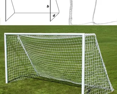 фото Сетка для футбольных ворот д.2,6мм Белый