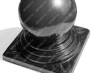 фото Заглушка с шаром 120*120