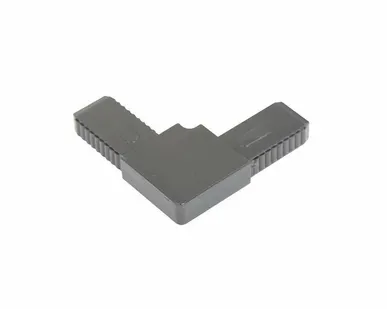 фото Уголок ABS полый для профиля МС-БАЗА Антрацит RAL7016