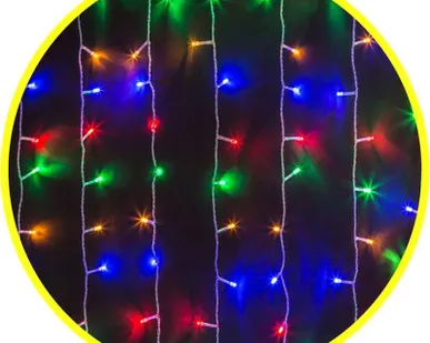 фото Гирлянда 61 860 NGF-C01-288RGBY-8-1.5x1.5m-230-C8-TR-IP20 Navigator 61860