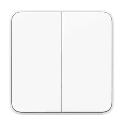 Фото №0 Умный выключатель Xiaomi Mijia Smart Switch Double Key белый
