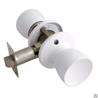 Фото №0 Защелка АЛЛЮР 5562 конус расш. PS пустая WW белая / 1 202